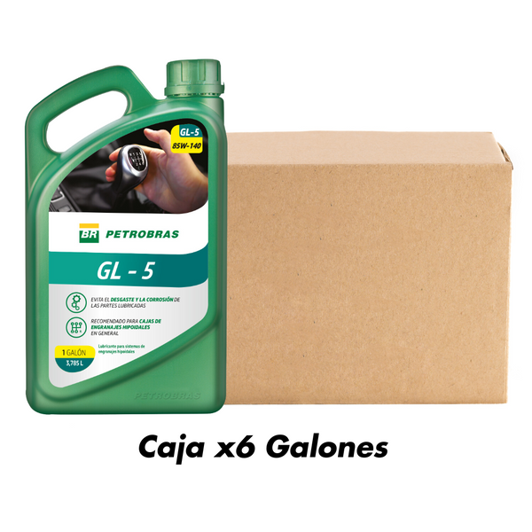 PETROBRAS GL-5 SAE 85W - 140 CAJA 6 UND