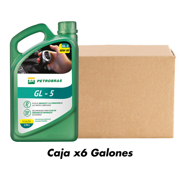 PETROBRAS GL-5 SAE 80W - 90 CAJA 6 UND