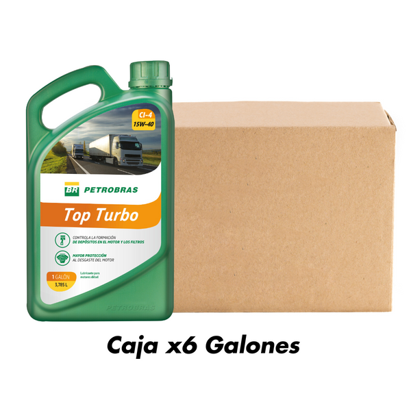 PETROBRAS TOP TURBO (CI-4) SAE 15W-40 CAJA 6 UND