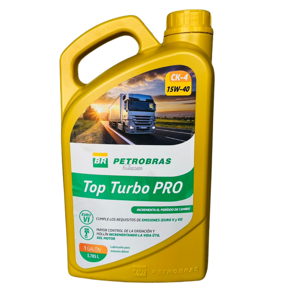 PETROBRAS TOP TURBO PRO 15W40 CK 4 GALÓN